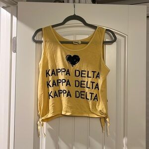Kappa Delta Crop Top